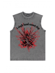 230g The Holy Spirit's Hand Printed Wash Old Cotton Sleeveless T-shirt Emma Bridess