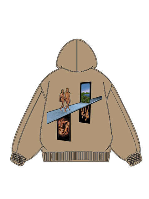 320g Interstellar Hero's Journey Cotton Hoodie Emma Bridess