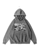 360g One Piece Printed Wash Old Cotton Hoodie