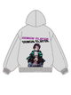 360g Kimetsu no Yaiba Wash Old Cotton Hoodie