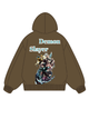 360g KnY Wash Old Cotton Hoodie