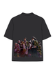 270g Kimetsu no Yaiba Printed Wash Old Cotton T-shirt