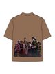 270g Kimetsu no Yaiba Printed Wash Old Cotton T-shirt