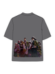 270g Kimetsu no Yaiba Printed Wash Old Cotton T-shirt