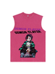 230g Kimetsu no Yaiba Wash Old Cotton Sleeveless T-shirt