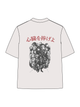 230g The Coordinate Printed Wash Old Cotton T-shirt
