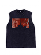 230g Kruger Wash Old Cotton Sleeveless T-shirt