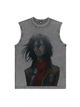 230g Beast Titan Wash Old Cotton Sleeveless T-shirt