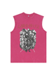 230g Rumbling Titans Wash Old Cotton Sleeveless T-shirt