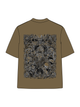 230g Attack on Titan Printed Wash Old Vintage Cotton T-shirt