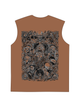 230g Rumbling Titans Wash Old Cotton Sleeveless T-shirt