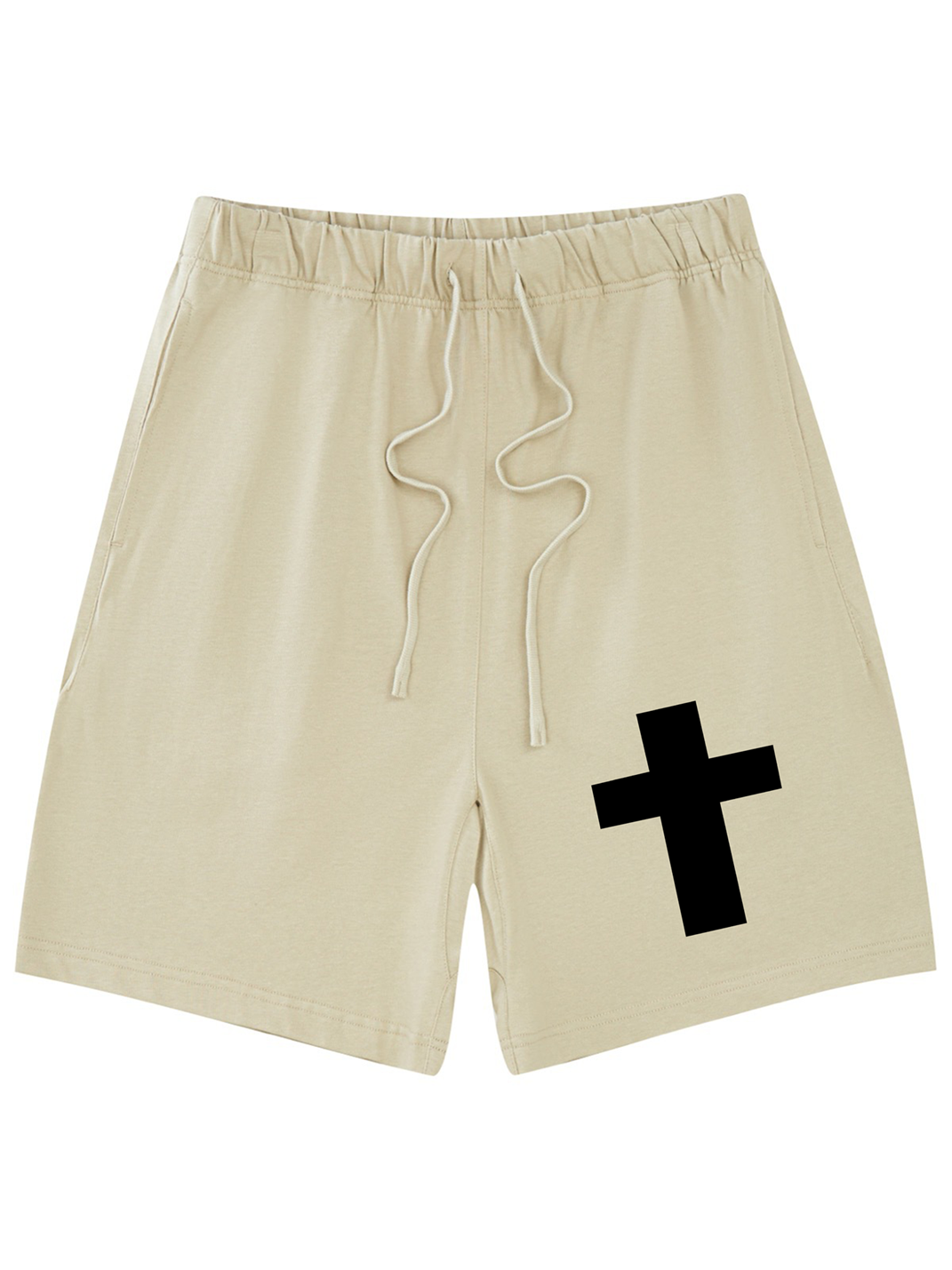 275g Cross Printed Cotton Shorts – Emma Bridess 275g Cross Printed Cotton Shorts – Emma Bridess