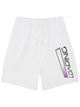275g Loading Letter Printed Cotton Shorts