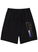 275g Loading Letter Printed Cotton Shorts