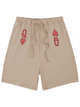 275g Poker Queen Printed Cotton Shorts