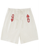 275g Poker Queen Printed Cotton Shorts