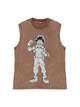 230g Kael Arashi Wash Old Cotton Sleeveless T-shirt