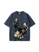 270g Hero Academy Printed Wash Old Cotton T-shirt