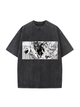 230g Kaito Arashi Printed Wash Old Cotton T-shirt