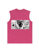 230g My Hero Academia Wash Old Cotton Sleeveless T-shirt