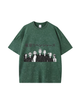 270g Tokyo Revengers Printed Wash Old Cotton T-shirt