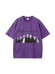 270g Tokyo Revengers Printed Wash Old Cotton T-shirt