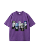 270g Tōkyō Manji-kai Printed Wash Old Cotton T-shirt