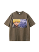 270g Invincible Mikey Printed Wash Old Cotton T-shirt