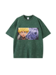 270g Invincible Mikey Printed Wash Old Cotton T-shirt
