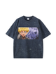270g Invincible Mikey Printed Wash Old Cotton T-shirt