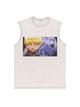 230g Invincible Mikey Printed Wash Old Cotton Sleeveless T-shirt
