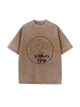 230g Wash Old Cotton T-shirt for Father's Day