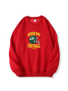 320g NFL Green Bay Packers Football Cotton Sweatshirt Emma Bridess