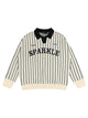 Sparkel Stripped Polo Sweatshirt Men