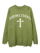 Men's Casual Crew Neck Pullover Sweater