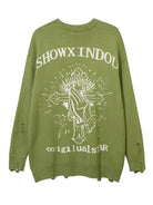 Men's Casual Crew Neck Pullover Sweater