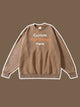 450g Custom Wash Color Basic Cotton Sweatshirt