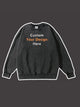 450g Custom Wash Color Basic Cotton Sweatshirt