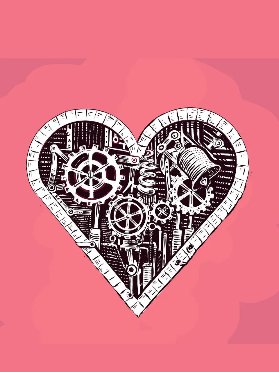 Mechanistic Love Printed Cotton Sweatshirt Emma Bridess