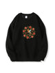 Cupid Red Rose Cotton Sweatshirt for Valentine's Day Emma Bridess