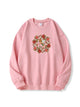 Cupid Red Rose Cotton Sweatshirt for Valentine's Day Emma Bridess