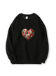 300g Valentine's Day Heart Love Cotton Sweatshirt Emma Bridess