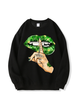 320g Hush Printed Cotton Sweatshirt for St. Patrick's Day Emma Bridess