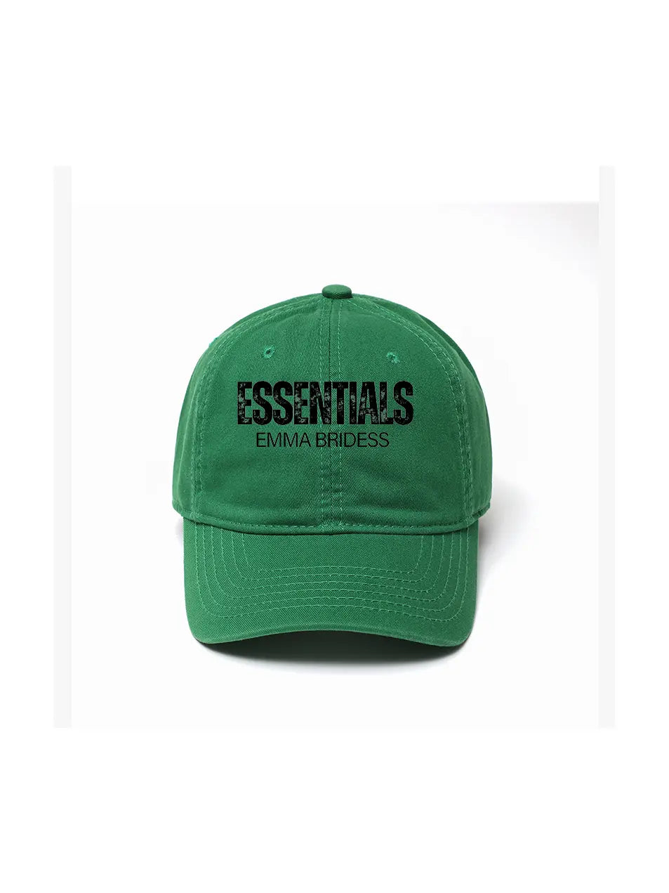 Washed  Plain Essential Cap Baseball Cap Casual