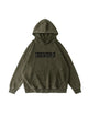 Wash Old 300g Cotton Hoodie Essential Letter Printed Hoodies