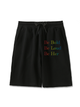 260g Be Her Printed Cotton Shorts for Women