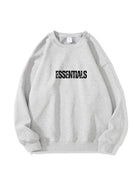 300g Cotton Sweatshirt Essential Letter Printed Sweatshirts
