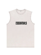 Vintage Wash Old Essential 230g Cotton Sleeveless T-shirt
