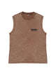 Vintage Wash Old Essential 230g Cotton Sleeveless T-shirt