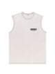 Vintage Wash Old Essential 230g Cotton Sleeveless T-shirt